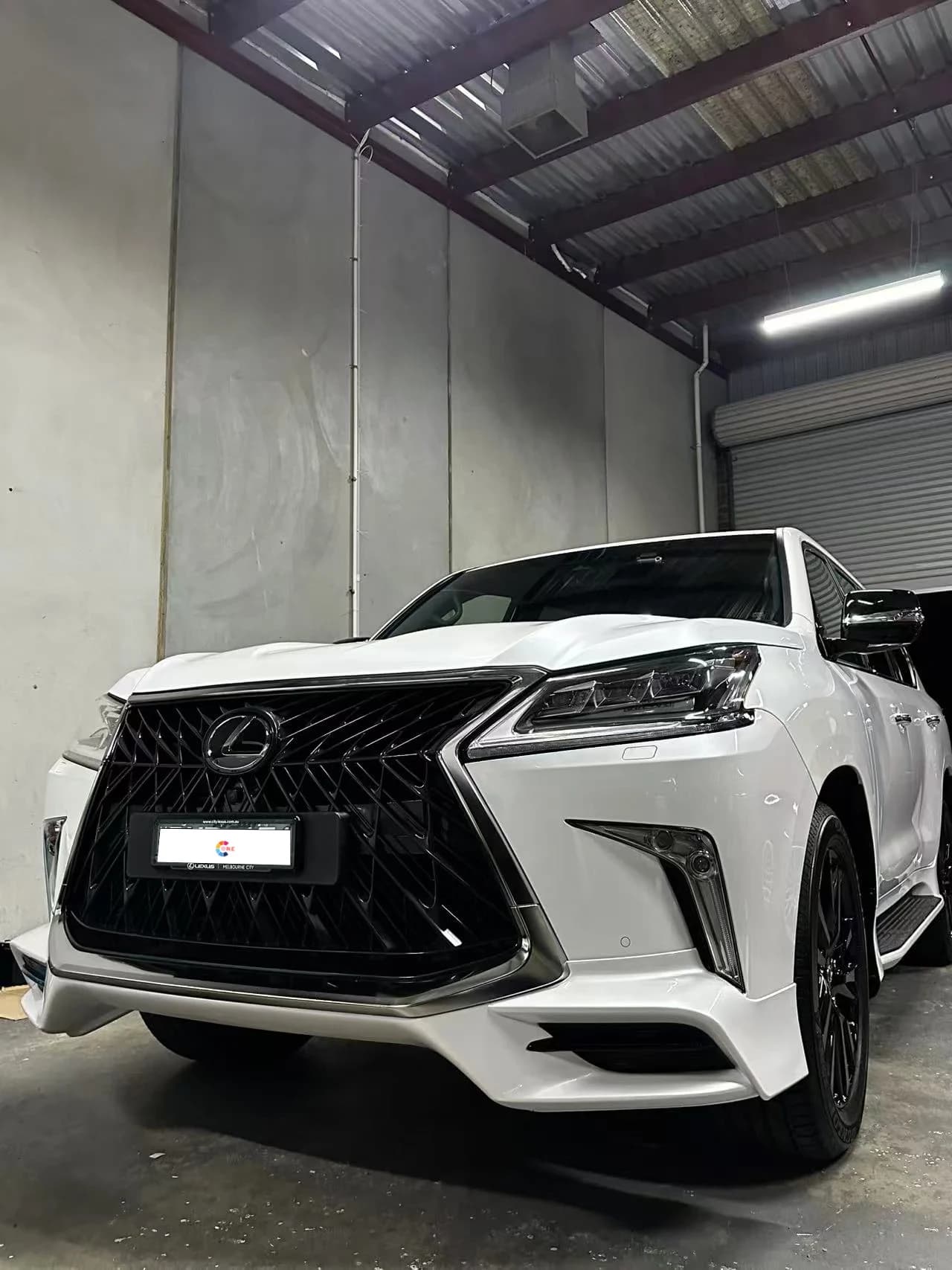 Lexus LX at C1 Automotive workshop in Oakleigh South, Melbourne