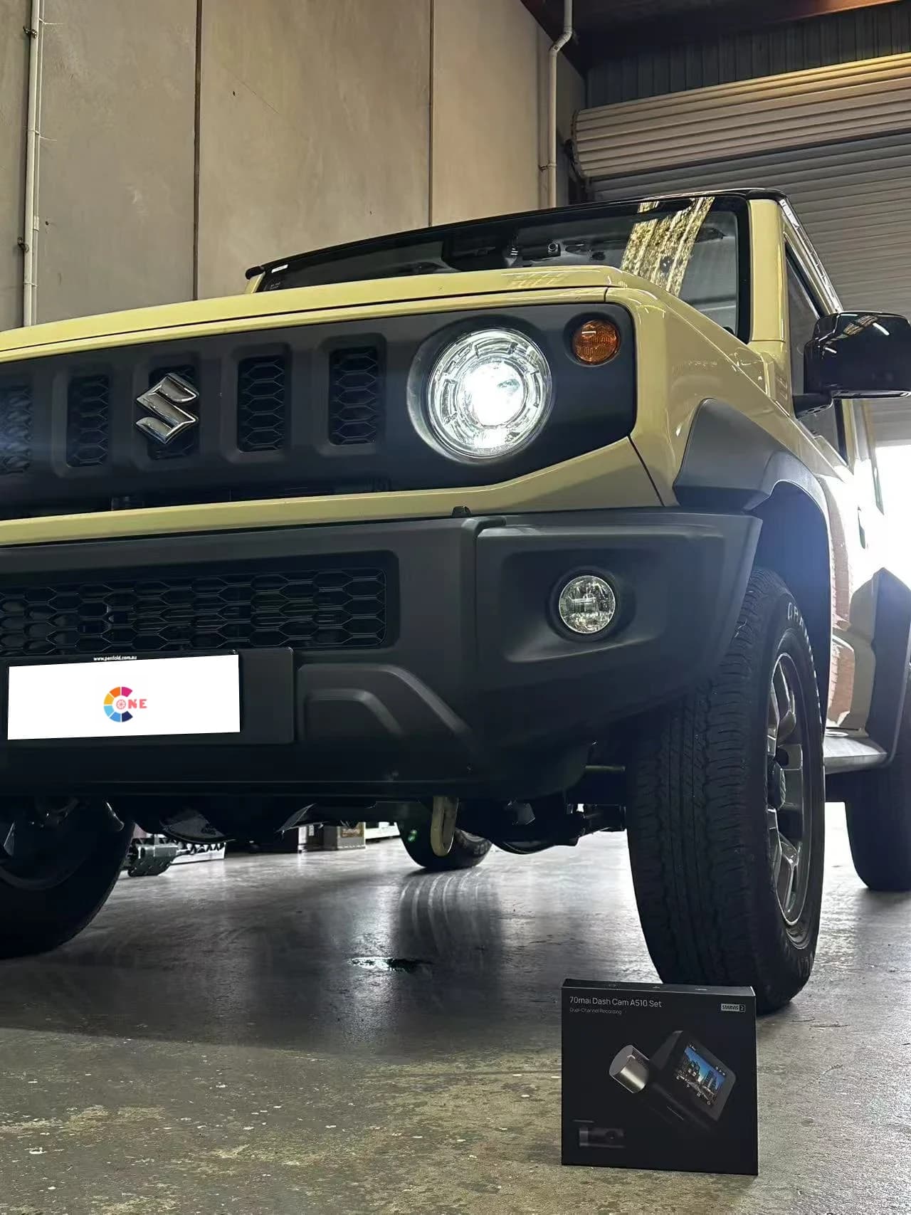 Suzuki Jimny at C1 Automotive workshop in Oakleigh South, Melbourne
